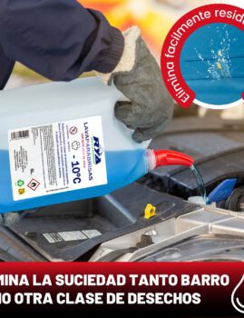 🚘 Lavaparabrisas RYA: visibilidad, seguridad y cuidado del parabrisas todo el año